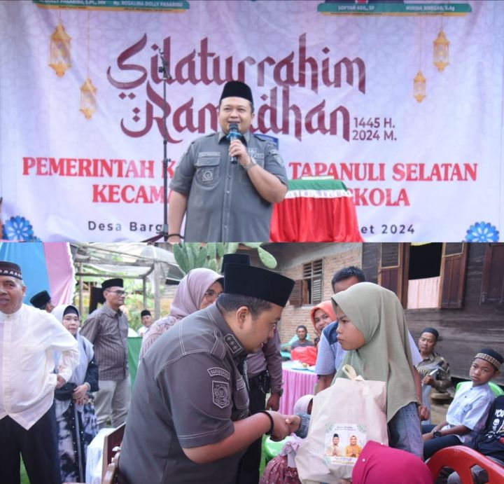 Bupati Dolly Pasaribu Ajak Masyarakat Batang Angkola Tapsel Tingkatkan Ibadah Sunnah dan Wajib Selama Ramadhan 1445H