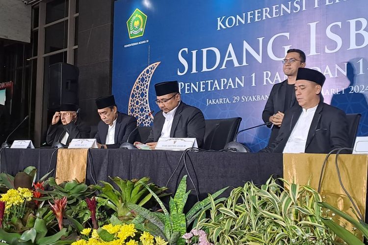 Pemerintah Tetapkan Selasa 12 Maret Awal Ramadhan 1445 H