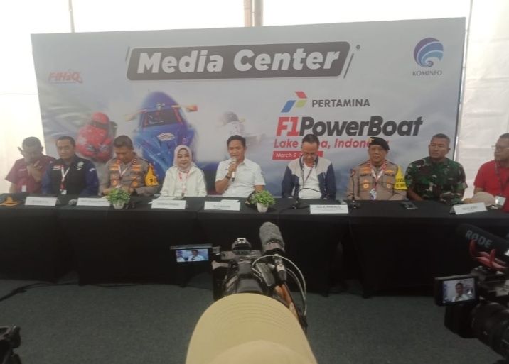 Pj Gubsu dan Bupati Toba Bersinergi Sukseskan Event F1 Powerboat 2024 di Balige