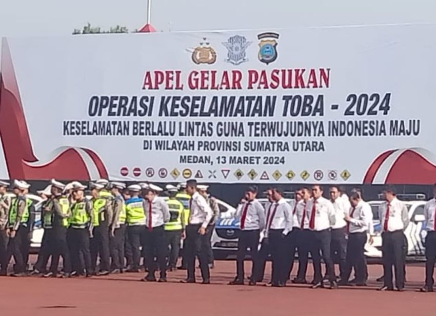 Polda Sumut Gelar Ops Keselamatan Toba 2024