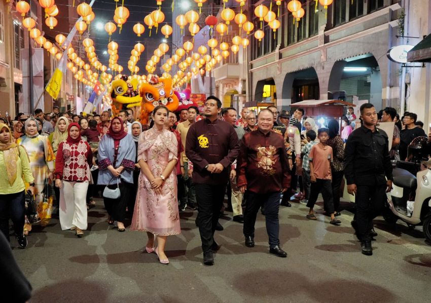 Perayaan Harmoni Imlek Berlangsung Meriah, Wali Kota Medan : Perayaan Ini Untuk Seluruh Masyarakat Kota Medan