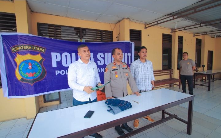 Polsek Perbaungan Ringkus Pelaku Penganiayaan Motif Karena Sakit Hati Sering Dimaki