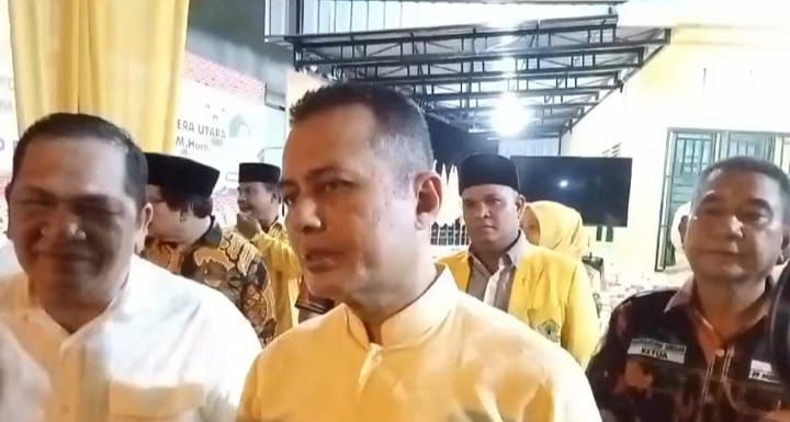 Safari Ramadhan Partai Golkar di Padangsidimpuan, Ijeck Mandatkan Irsan Efendi Nasution Maju Pilkada 2024