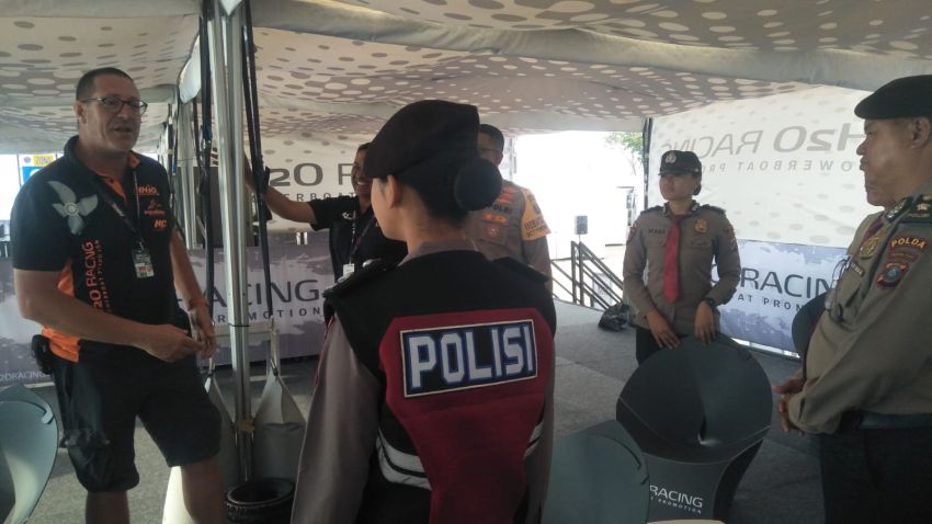 Director Logistic F1 Powerboat: Terima Kasih Polda Sumut Dukung Pengamanan Luar Biasa