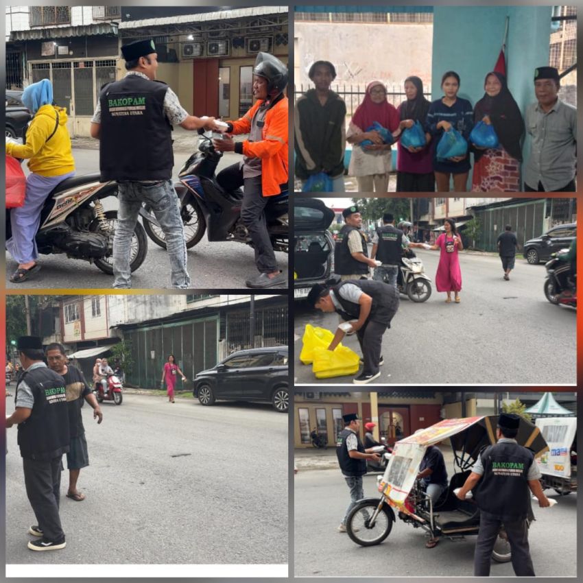Bakopam Sumut Kembali Salurkan Bantuan Dermawan, Ibnu Hajar : Terima Kasih Para Dermawan