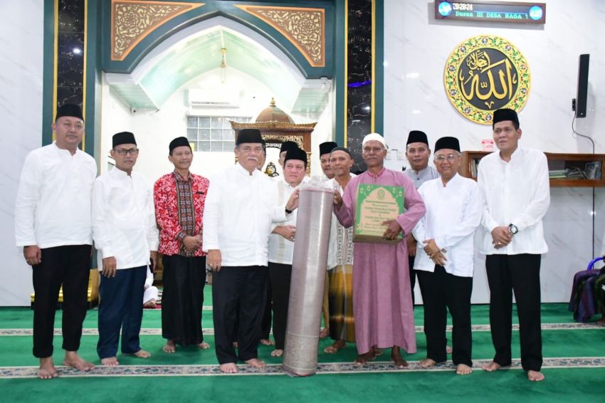 Safari Ramadhan Perdana Pemkab Deli Serdang, Bupati Kunjungi Masjid Al Ikhlas Tanjung Morawa