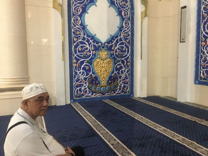 Alhamdulillah Infak Ambal dari H Musa Idishah, Untuk BKM Mesjid Agung