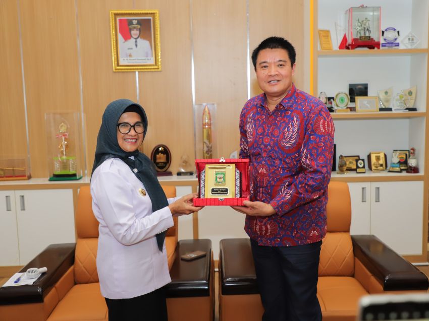 Wali Kota menerima kehadiran Konjen Tiongkok Jajaki kerja sama