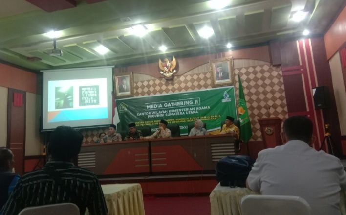 Kanwil Kemenagsu Gelar Media Gathering Perkuat Peran Humas dan Jurnalis