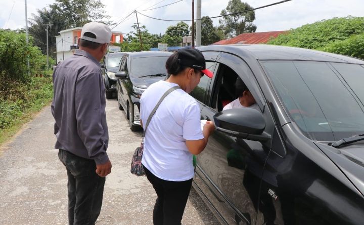 Hari Raya Idul Fitri, Pantai Pasir Putih Parparean Porsea Mulai Ramai Dikunjungi Wisatawan