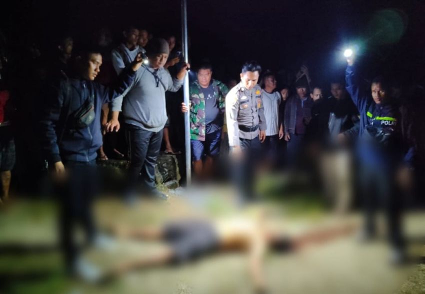 Diduga Salah Paham, Tetangga Dibacok Hingga Tewas