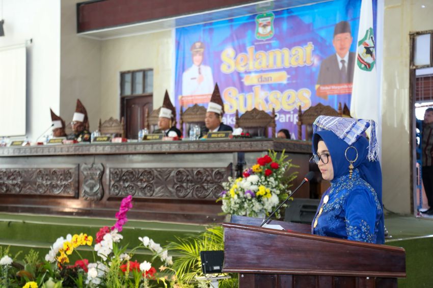 Forkopimda Plus menghadiri Rapat Paripurna DPRD dalam rangka Memperingati Hari Jadi ke-153 Tahun Kota Pematangsiantar