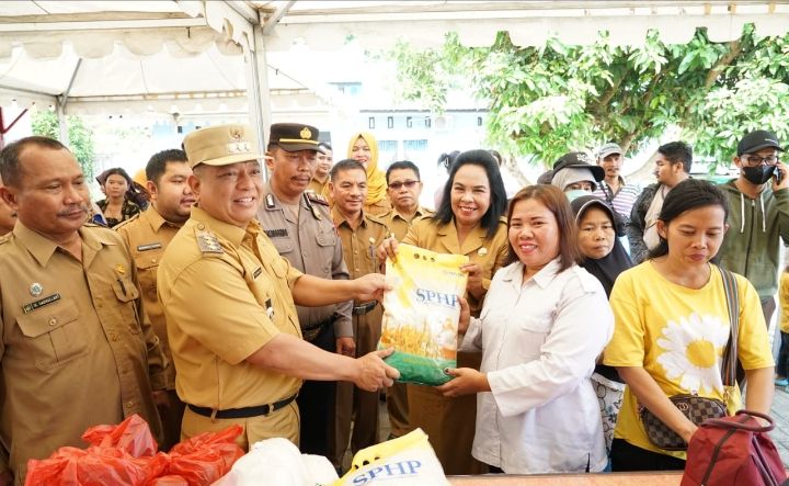 Pj.Wali Kota Ikuti Rakor Virtual Dan Tinjau GPM