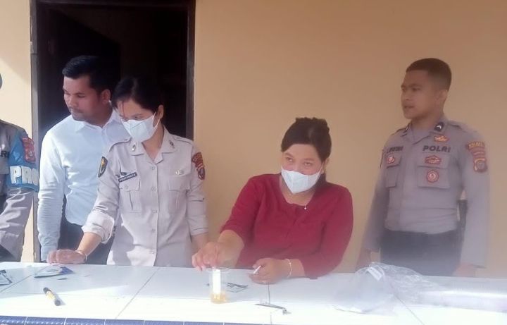 Operasi Bersih Narkoba di Polres Simalungun, Seluruh Personel Lakukan Tes Urine Dadakan