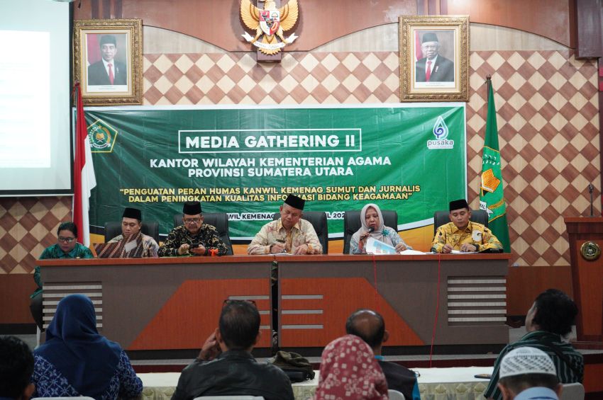 Kanwil Kemenagsu Media Gathering, Calhaj Masuk Ahmed  11 Mei 2024