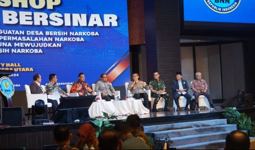 Workshop Indonesia Bersih Narkoba, Kapolda: Angka Kejahatan di Sumut Turun