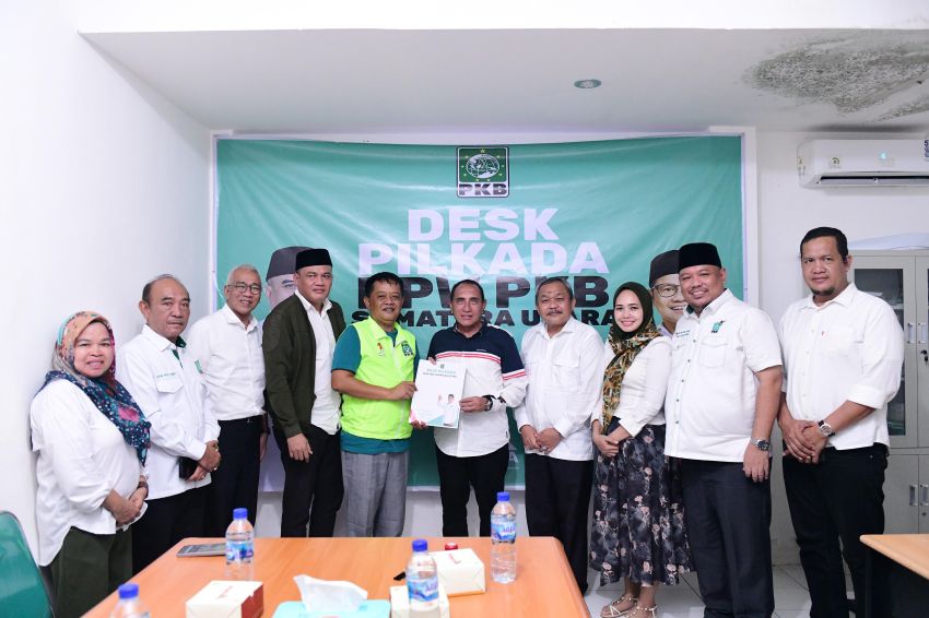 Resmi Mendaftar, Kans Besar Edy Rahmayadi Didukung PKB di Pilgub Sumut 2024