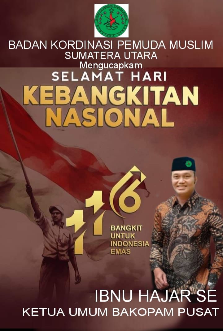 Harkitnas 2024, Ketua Bakopam Sumut : Mari Isi Pembangunan Dengan Hal Positif