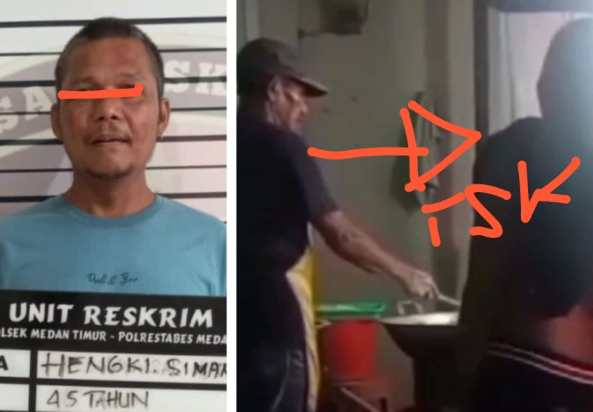 Preman Viral Palak dan Ancam Pedagang di Jalan Rakyat Ditangkap Polsek Medan Timur