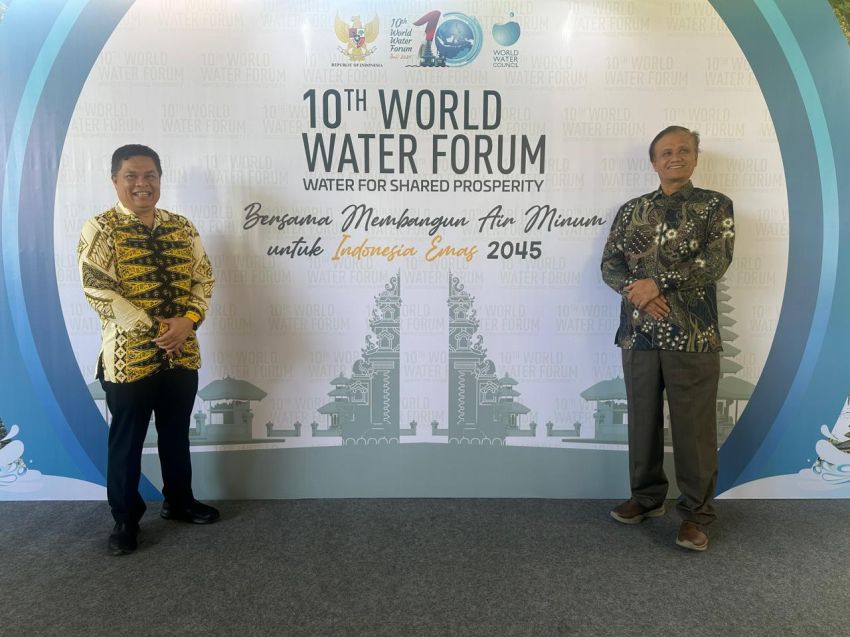 Wabup Bersama Kadis PUPR Pakpak Bharat Hadiri Diskusi Forum Air Dunia