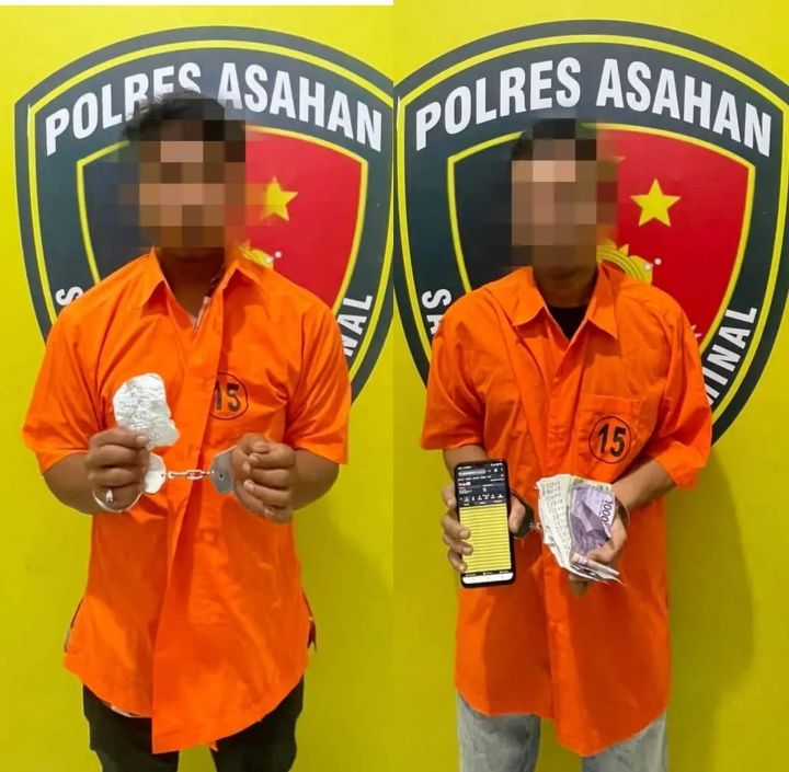 Unit Jatanras Sat Reskrim Polres Asahan Berhasil Ungkap Kasus Perjudian Togel Di Desa Sei Apung Asahan.