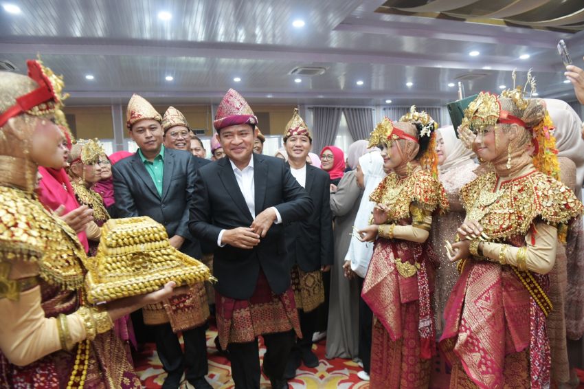 Halalbihalal Keluarga Besar Sriwijaya Sumut, Hassanudin Ajak Sumbangkan Pemikiran Membangun Sumut