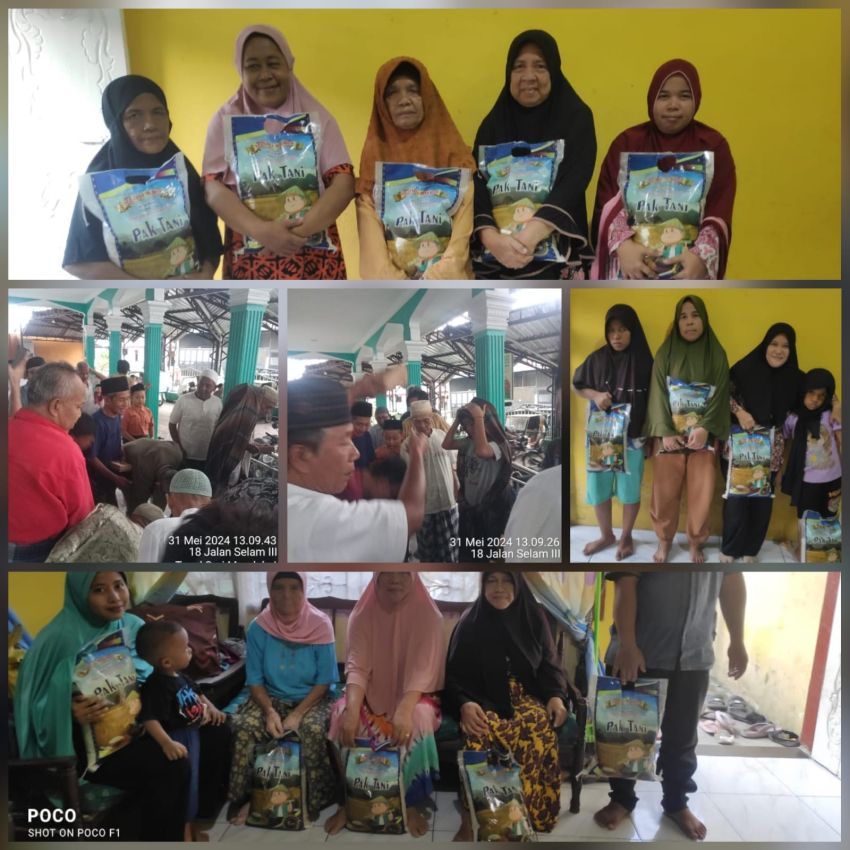 Bakopam Jumat Barokah Salurkan Bantuan Sembako Untuk Masyarakat