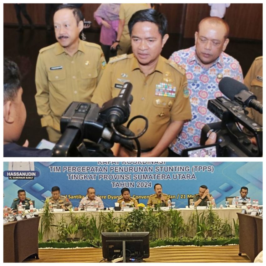 Pj Gubernur Sumut Hassanudin Harapkan Hingga Oktober 2024 Prevalensi Stunting Bisa Satu Digit