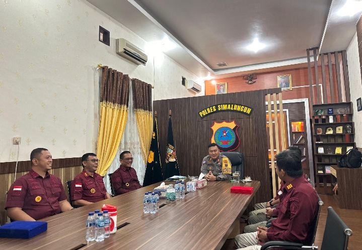 Kapolres Simalungun Terima Audiensi Kalapas dan Kepala Imigrasi Pematang Siantar