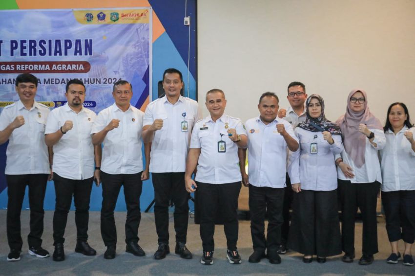 Pemko Medan dan Kantor Pertanahan Berkolaborasi Optimalkan Gugus Tugas Reforma Agraria