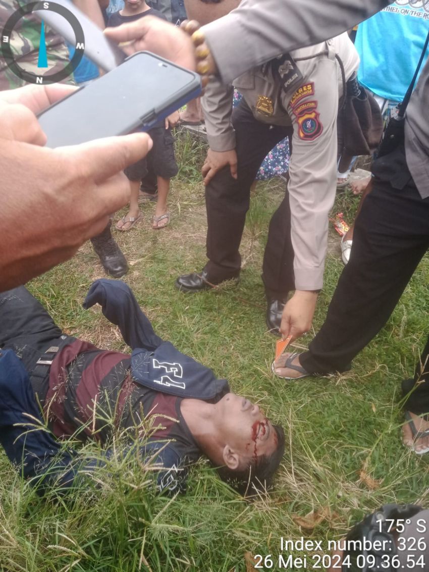 2 jasad Pemuda Asahan di temukan Tewas Di Saluran Irigasi Bahkora II di duga akibat korban ke Brutalan Genk Motor Siantar