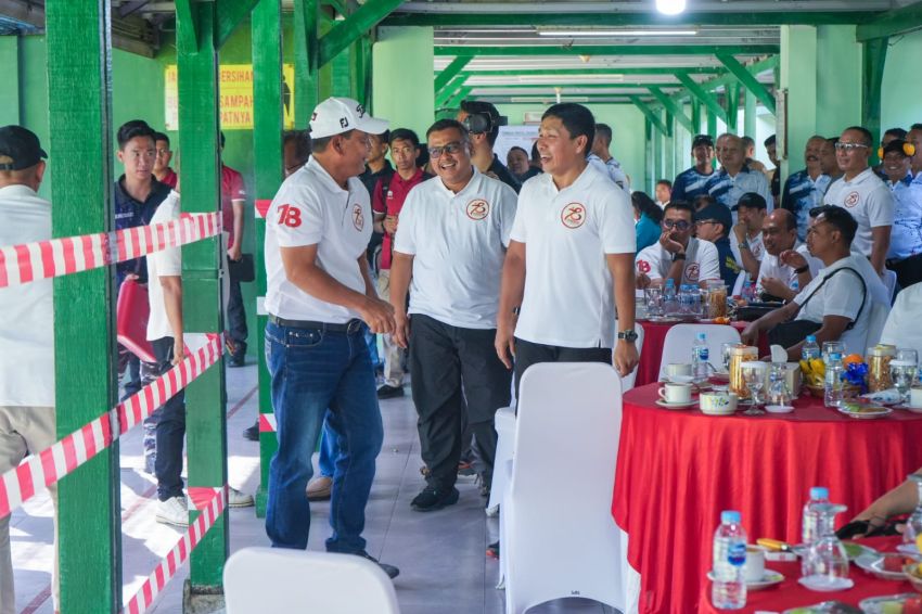 Pj Sekda Kota Medan Unjuk Skill Menembak diajang Lomba Menembak Kapolda Cup