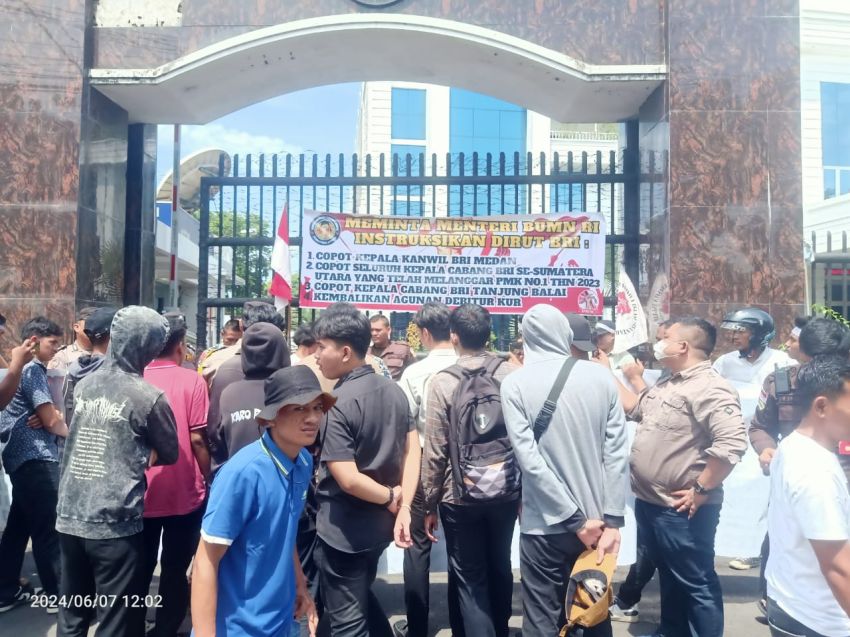 Mahasiswa Minta Dirut BRI Evaluasi Kinerja Kepala Kanwil BRI Medan