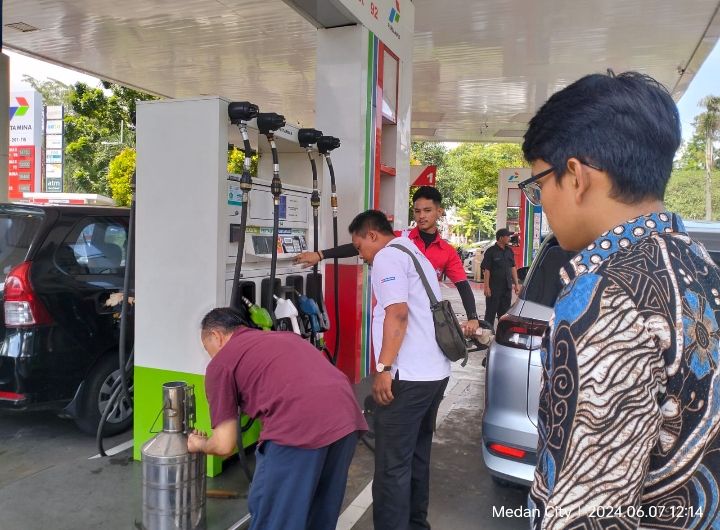 Pantau Penyaluran LPG dan BBM Bersubsidi, KPPU Sidak Hotel dan SPBU di Medan