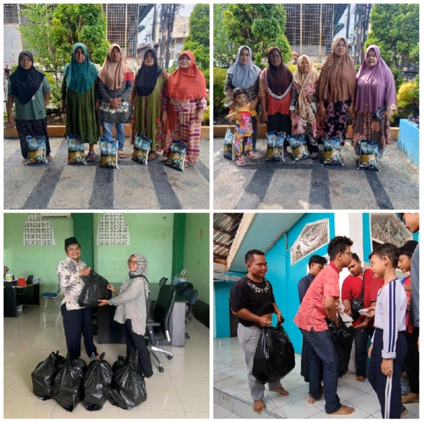 Bakopam Jumat Berkah, Bagikan Nasi Kotak Kepada Masyarakat dan Jamaah Masjid