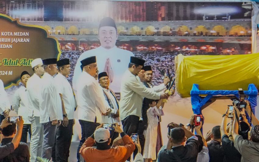 Takbiran Iduladha Pemko Medan, Bobby Nasution Berharap Pelaksanaan Amanah Jadi Ibadah