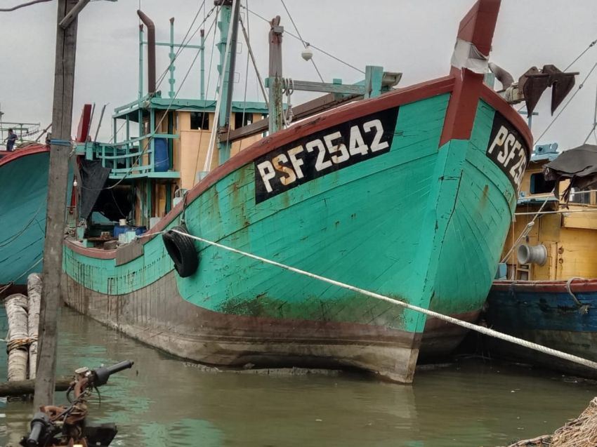 DPC HNSI Kota Medan Melakukan Investigasi Terhadap 4 Kapal Tangkapan Luar Negeri di Selat Malaka