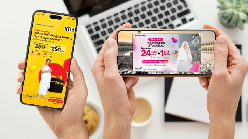 IIbadah Haji dan Umrah Lebih Nyaman dengan Paket Khusus dari Indosat Ooredoo Hutchison