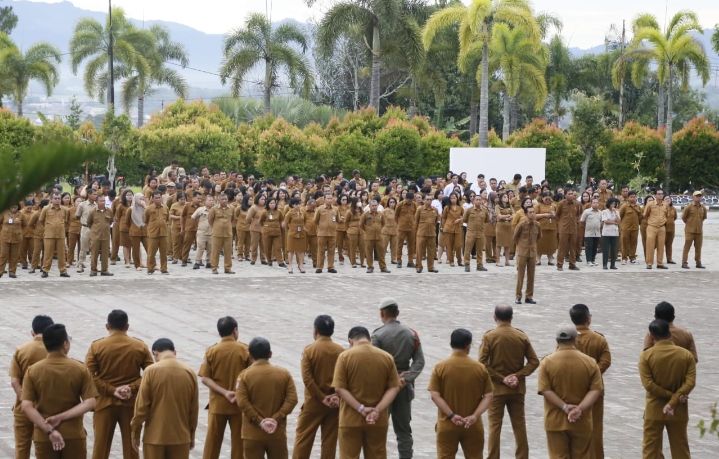 Bupati Toba Pesankan Kolaborasi dan Sinkronisasi dalam Menyusun KUA-PPAS dan RKA
