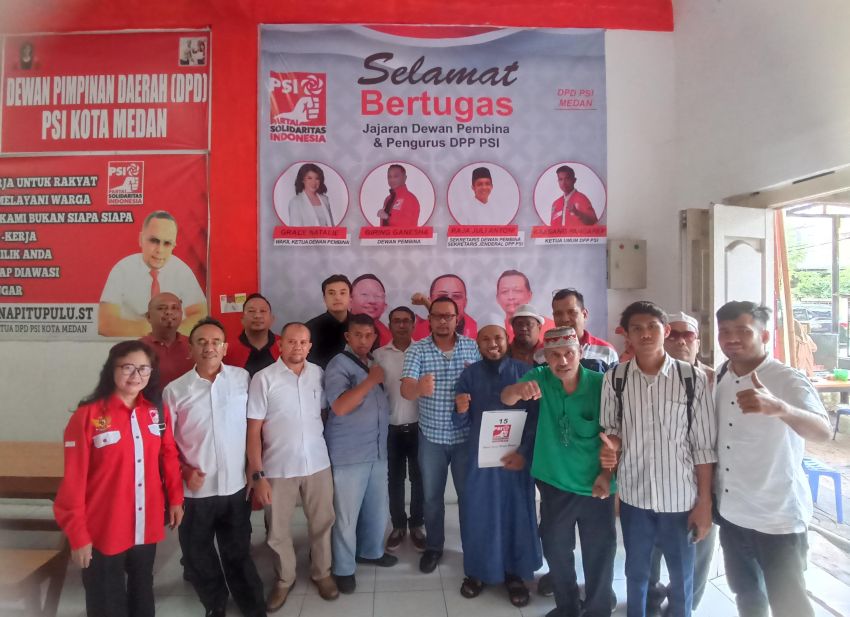 Balon Walikota Medan Ikuti Fit Proper Test di DPD PSI Medan, Ini kata H Sobirin Harahap