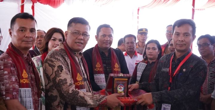 Desa Pangombusan Wakili Toba Lomba Desa Terbaik Tingkat Propinsi Sumut