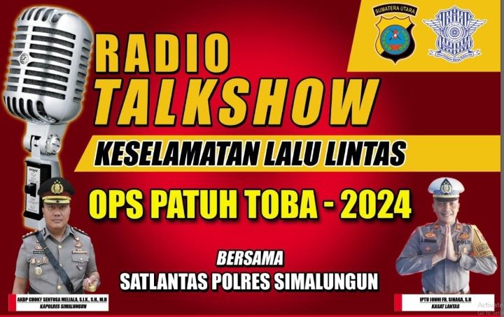 Sat Lantas Polres Simalungun Gelar Operasi Patuh Toba 2024: Fokus pada 7 Sasaran Prioritas