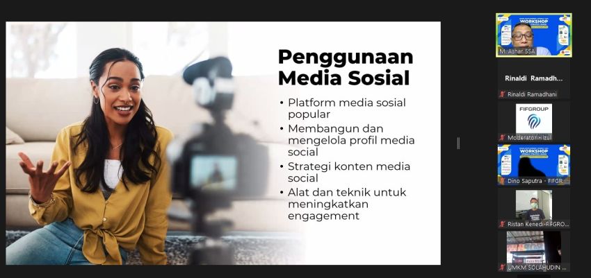 FIFGROUP Dorong UMKM Lewat Workshop Media Sosial