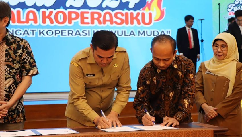 Gandeng SKK, Dinas Koperasi Provinsi Sumut Komitmen Modernisasi dan Digitalisasi Koperasi