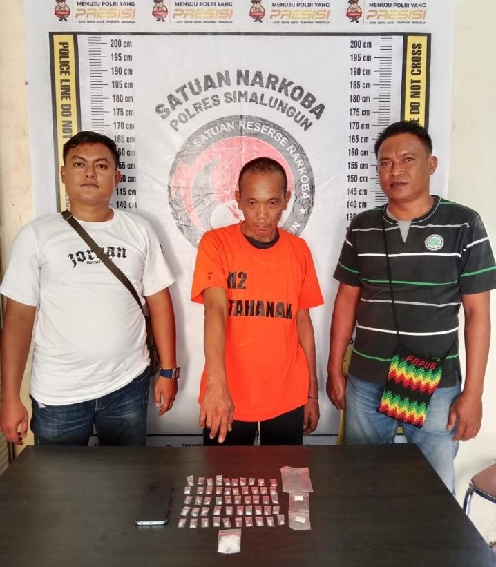Polsek Tanah Jawa Berhasil Ungkap Peredaran Narkoba di Simalungun,