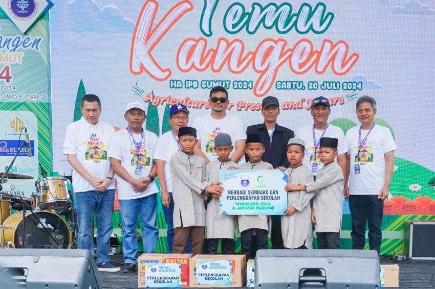Wujudkan Mandiri Pangan, Bobby Nasution Ajak Alumni IPB Sumut Majukan Sektor Pertanian