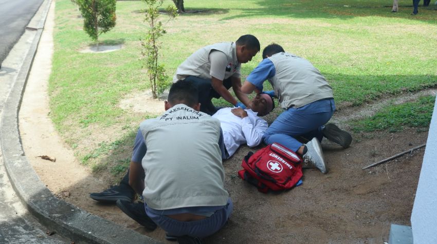 PT. Inalum Menjadi Sasaran Serangan Udara: Latihan Kesiapsiagaan Operasional Koopsudnas TA. 2024