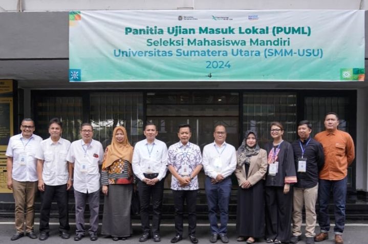 5.396 Peserta Ikut Seleksi Mahasiswa Mandiri USU Rebut 2.891 Kursi