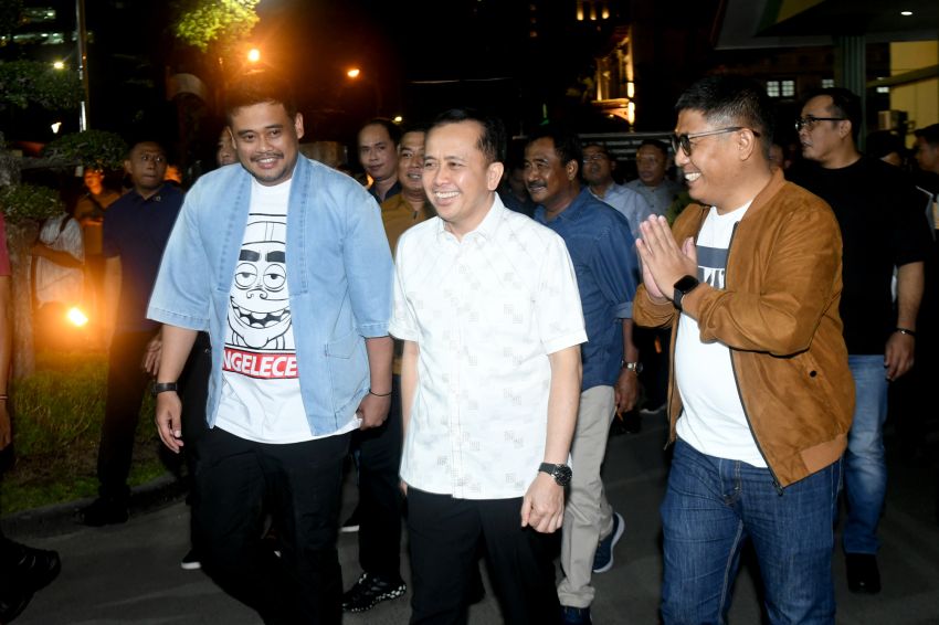 Hadiri HUT ke-434 Kota Medan, Pj Gubernur Sumut Agus Fatoni Ajak Warga Tetap Kompak dan Jaga Iklim Kondusif