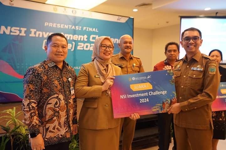 Kota Pematangsiantar meraih Juara I North Sumatera Invest (NSI) Investment Challenge (NICe) 2024